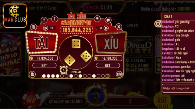 Tài Xỉu tại Manclub